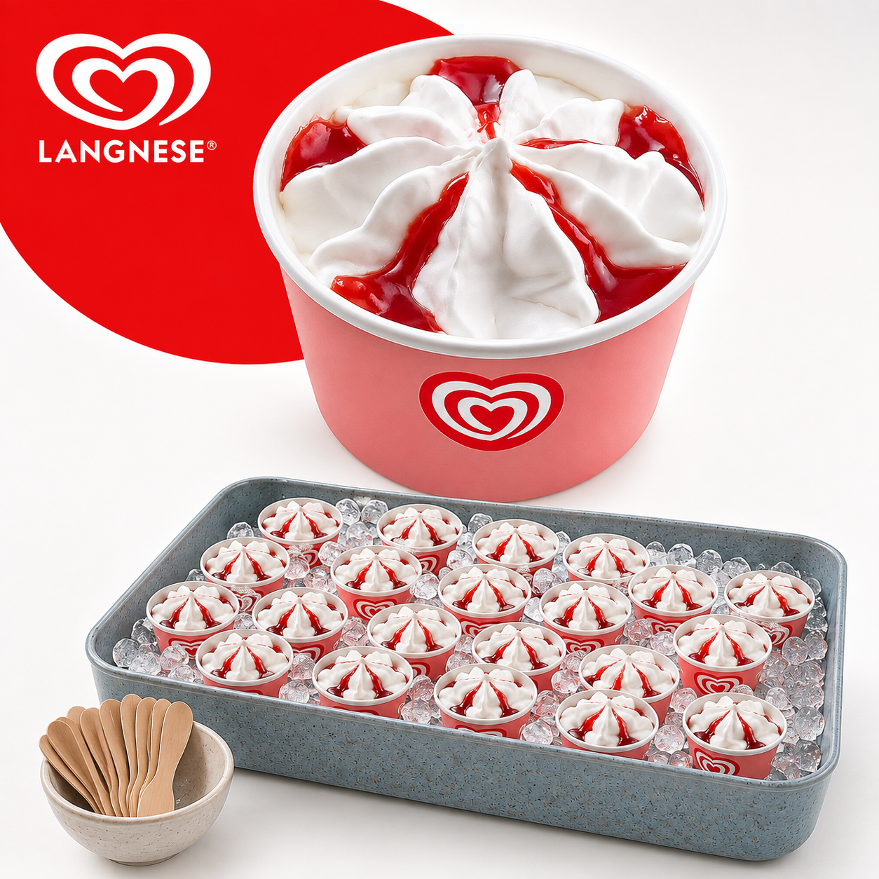 Langnese Eiscreme Dessert